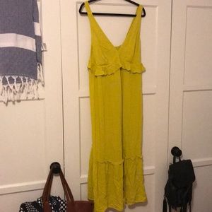 Who What Wear Yellow Dress